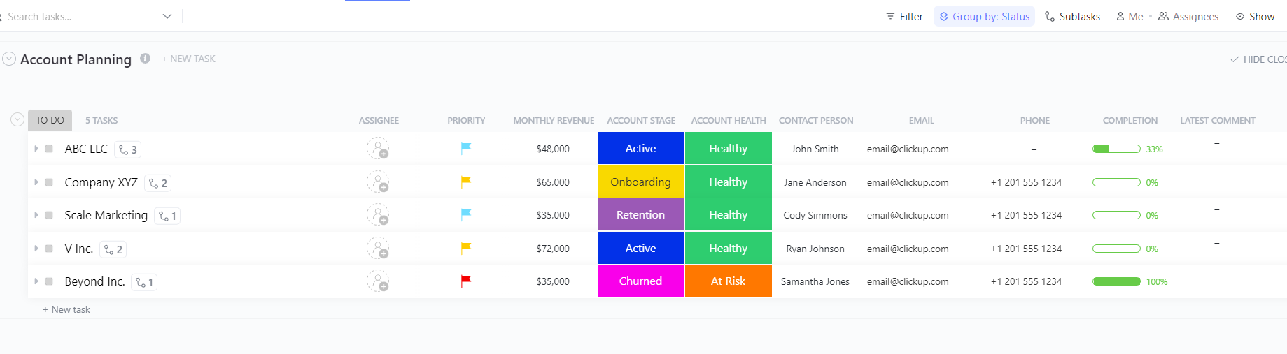 Account Planning